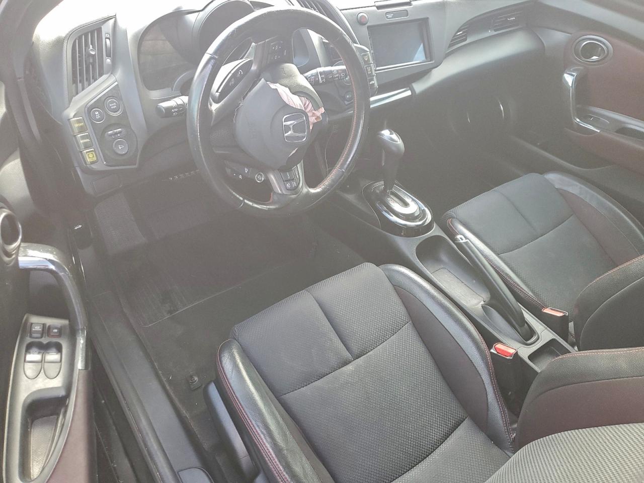 2014 Honda Cr-z Ex Black vin: JHMZF1D66ES001576