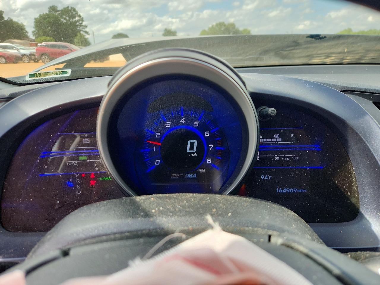 2011 Honda Cr-z Ex Blue vin: JHMZF1D67BS009875
