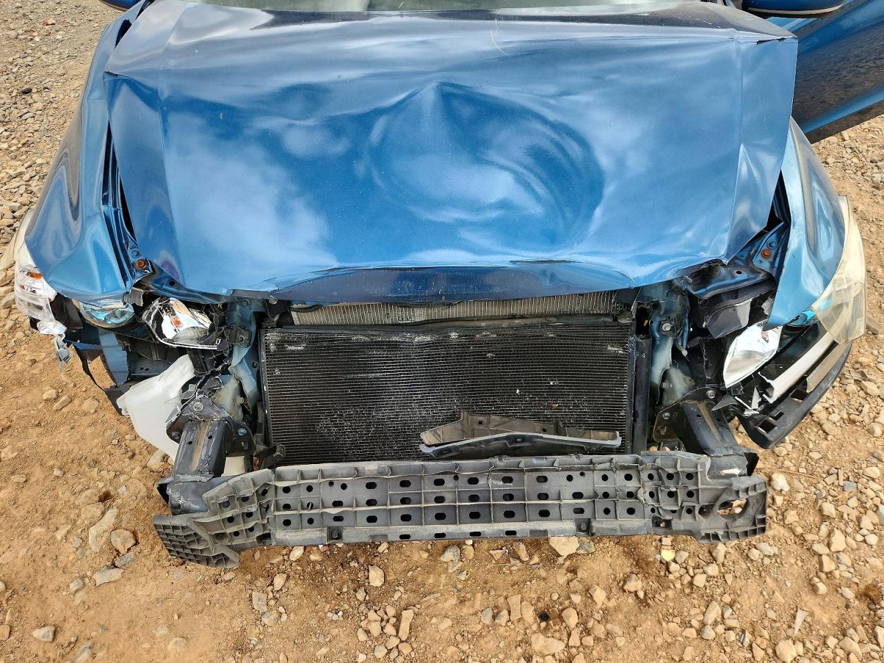 2011 Honda Cr-z Ex Blue vin: JHMZF1D67BS009875