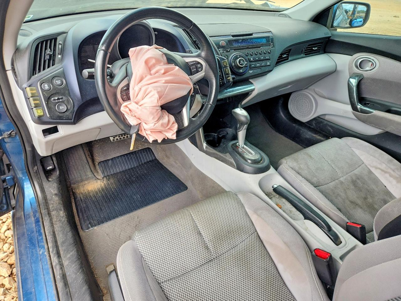 2011 Honda Cr-z Ex Blue vin: JHMZF1D67BS009875