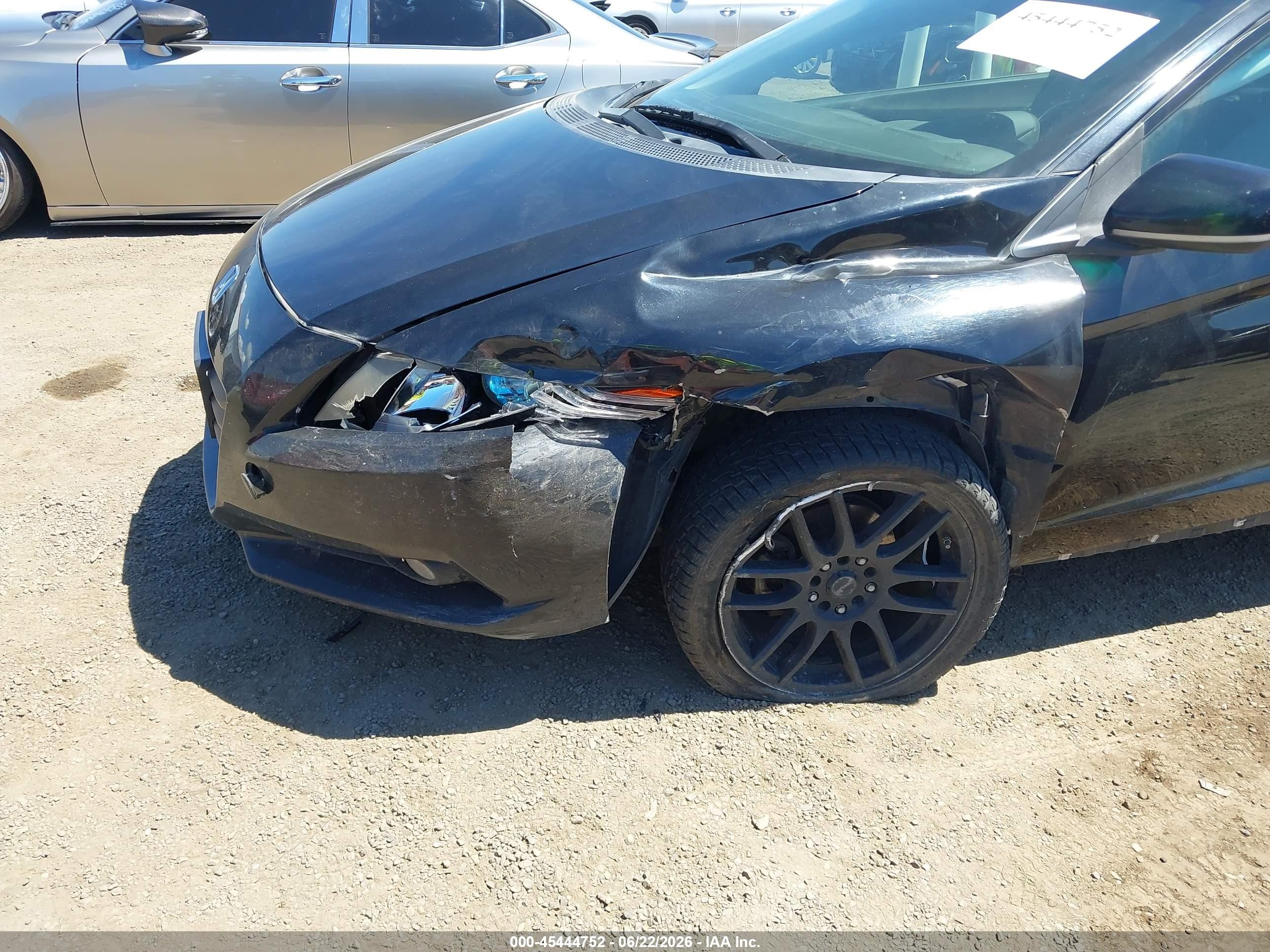 2011 Honda Cr-z Ex Black vin: JHMZF1D67BS013750