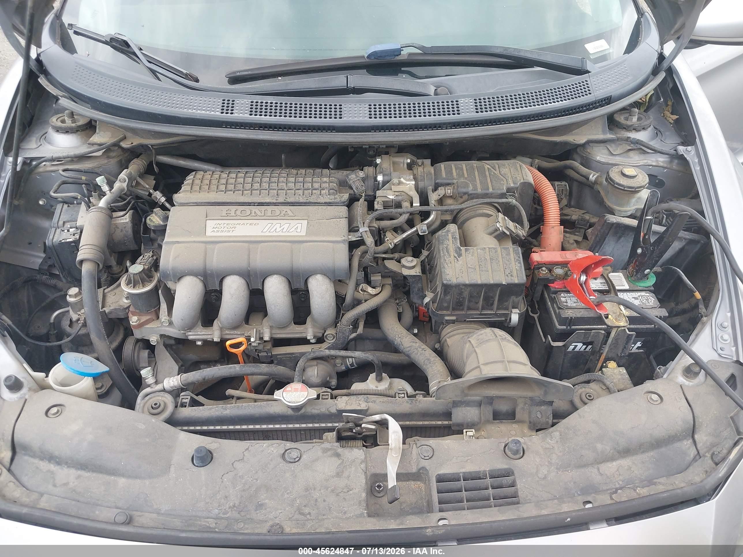 2011 Honda Cr-z Ex Gray vin: JHMZF1D67BS015062