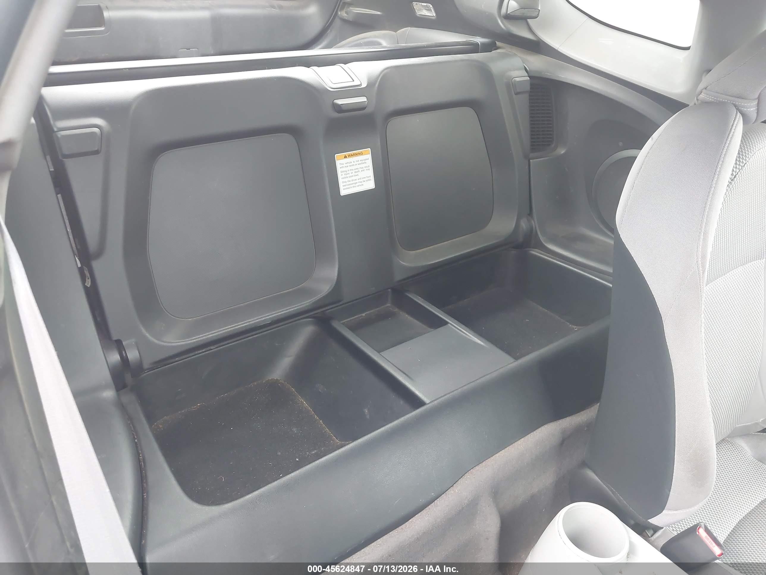2011 Honda Cr-z Ex Gray vin: JHMZF1D67BS015062