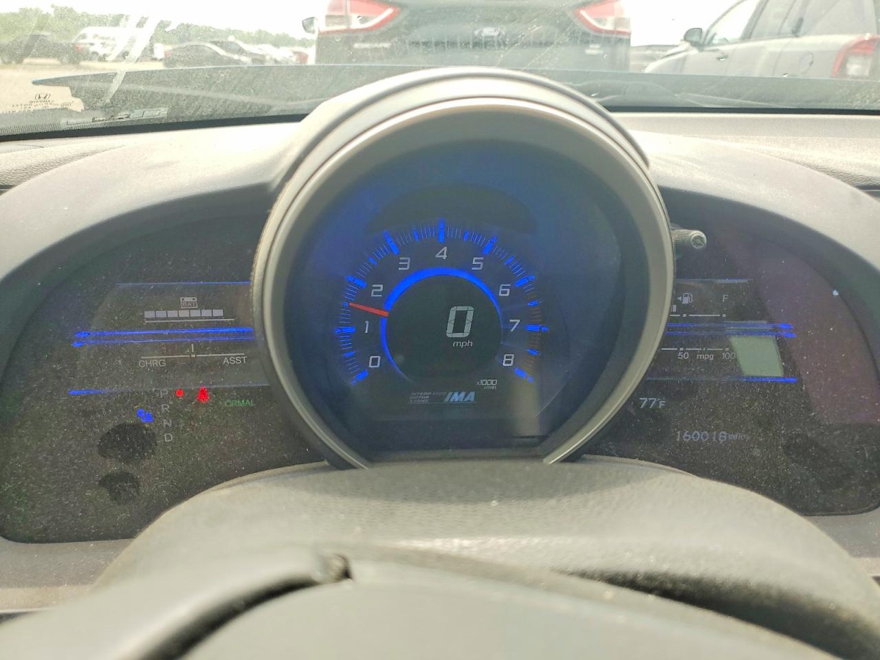 2012 Honda Cr-z Ex Blue vin: JHMZF1D67CS005052