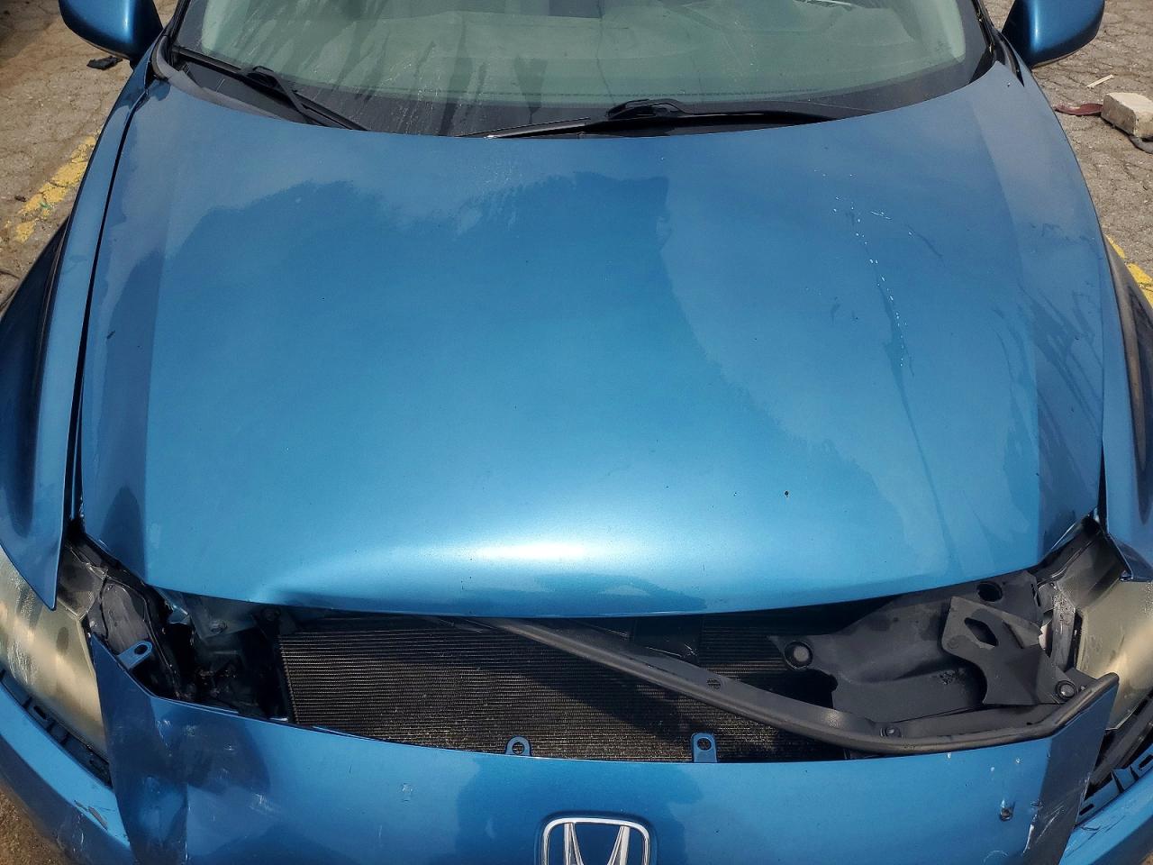 2012 Honda Cr-z Ex Blue vin: JHMZF1D67CS005052