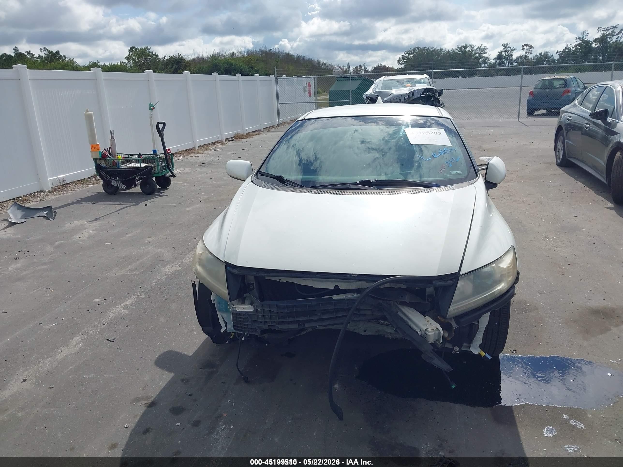 2013 Honda Cr-z Ex White vin: JHMZF1D67DS001455
