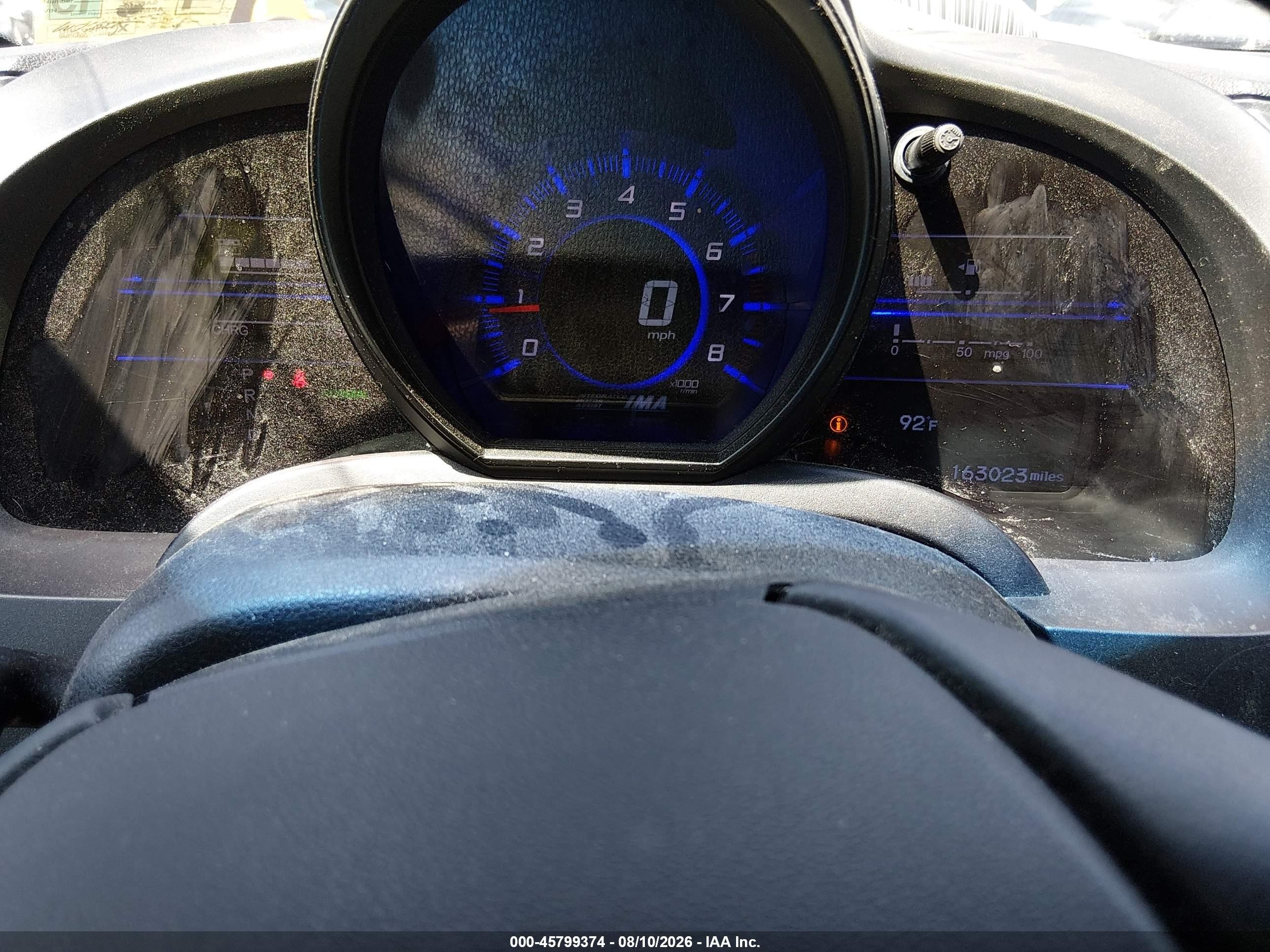 2013 Honda Cr-z Ex Red vin: JHMZF1D67DS002251