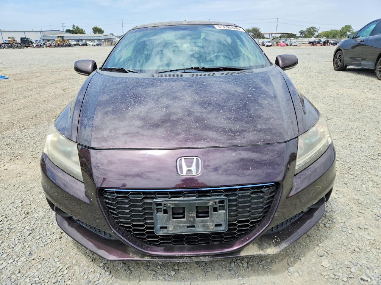 2013 Honda Cr-z Ex Purple vin: JHMZF1D67DS002606