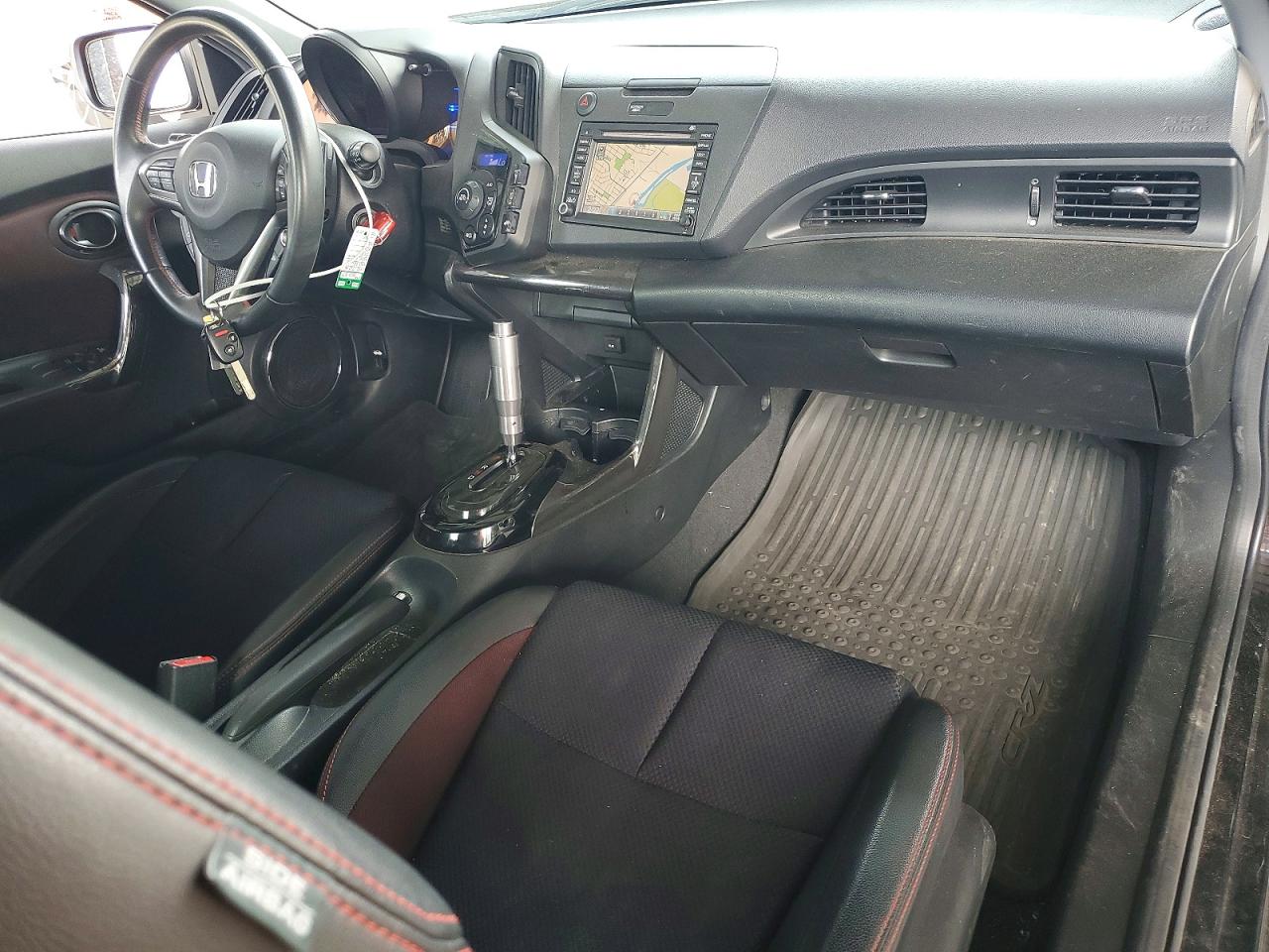 2014 Honda Cr-z Ex Черный vin: JHMZF1D67ES001506