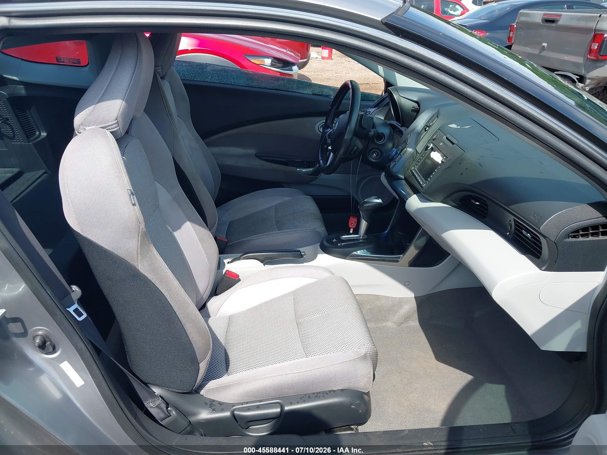 2011 Honda Cr-z Ex Silver vin: JHMZF1D68BS000098