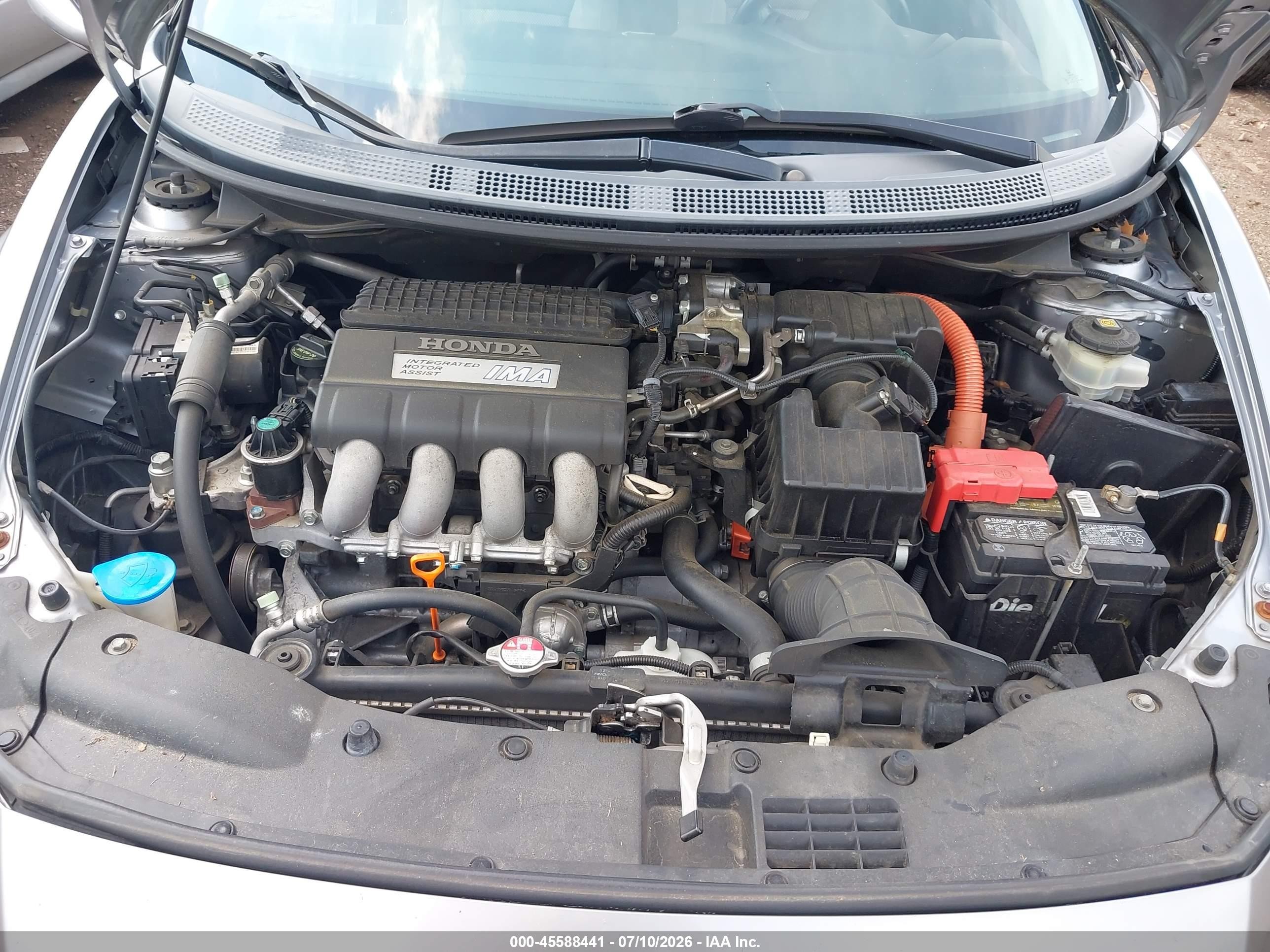 2011 Honda Cr-z Ex Silver vin: JHMZF1D68BS000098