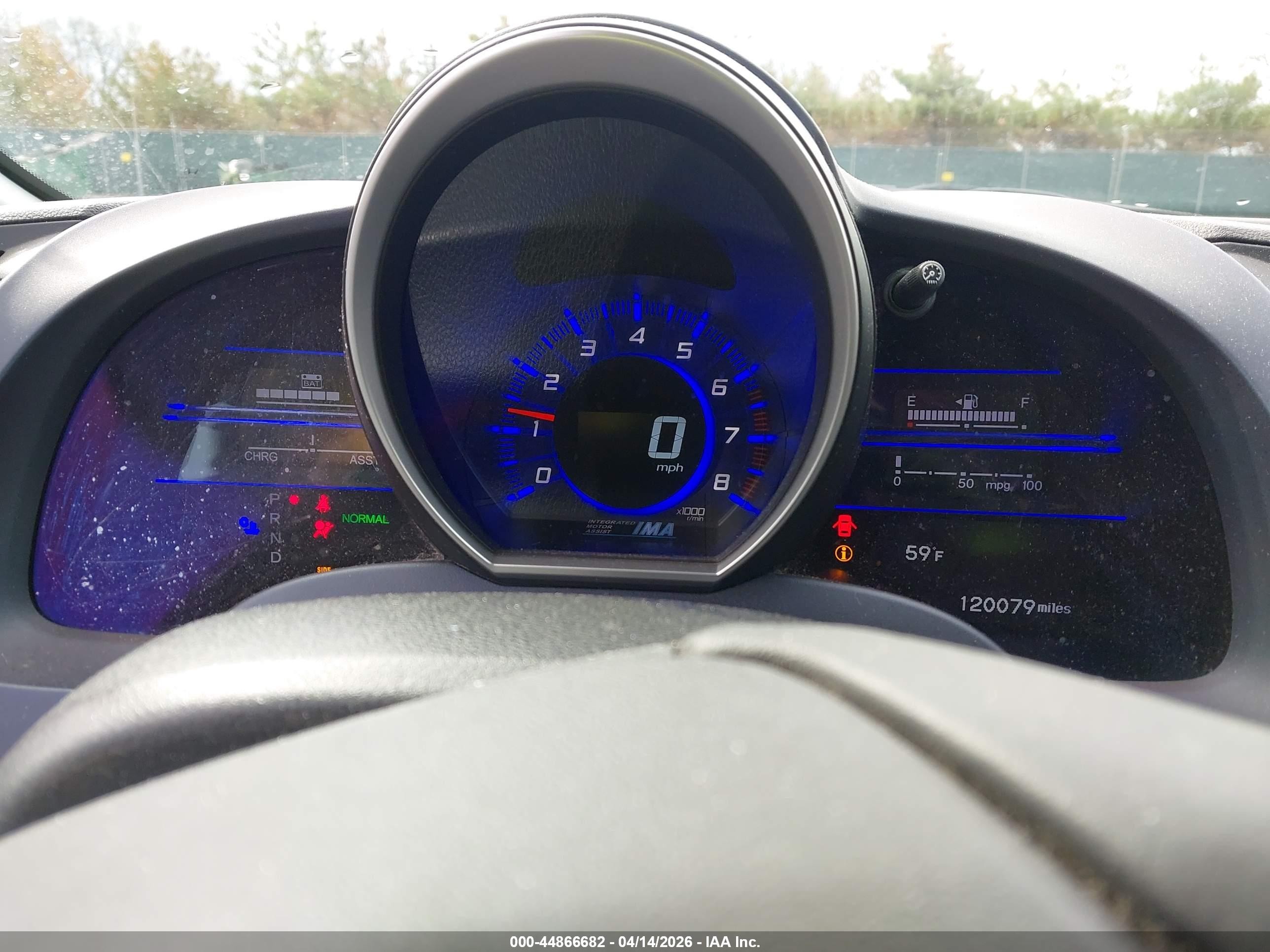 2011 Honda Cr-z Ex Gray vin: JHMZF1D68BS003387