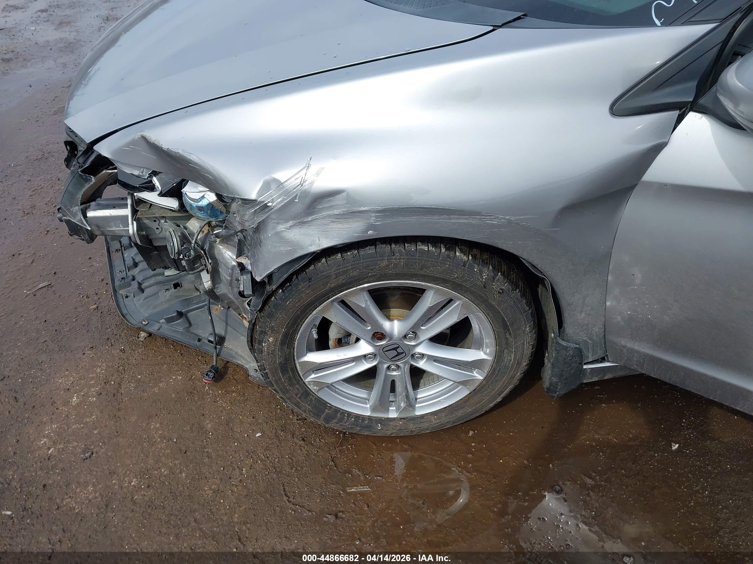 2011 Honda Cr-z Ex Gray vin: JHMZF1D68BS003387