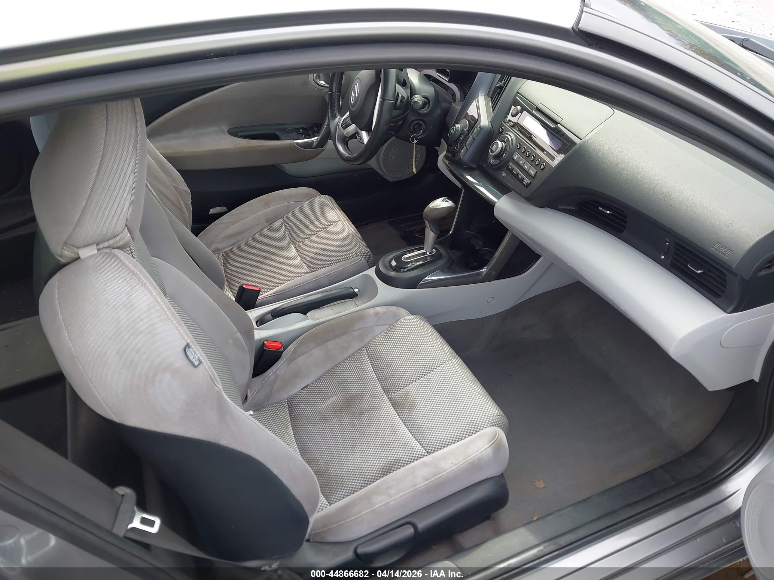 2011 Honda Cr-z Ex Gray vin: JHMZF1D68BS003387