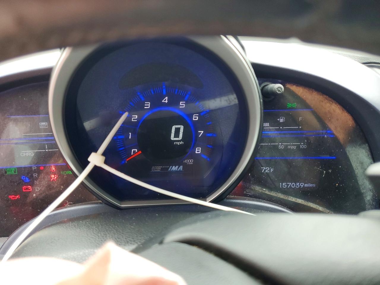 2011 Honda Cr-z Ex Red vin: JHMZF1D68BS005110
