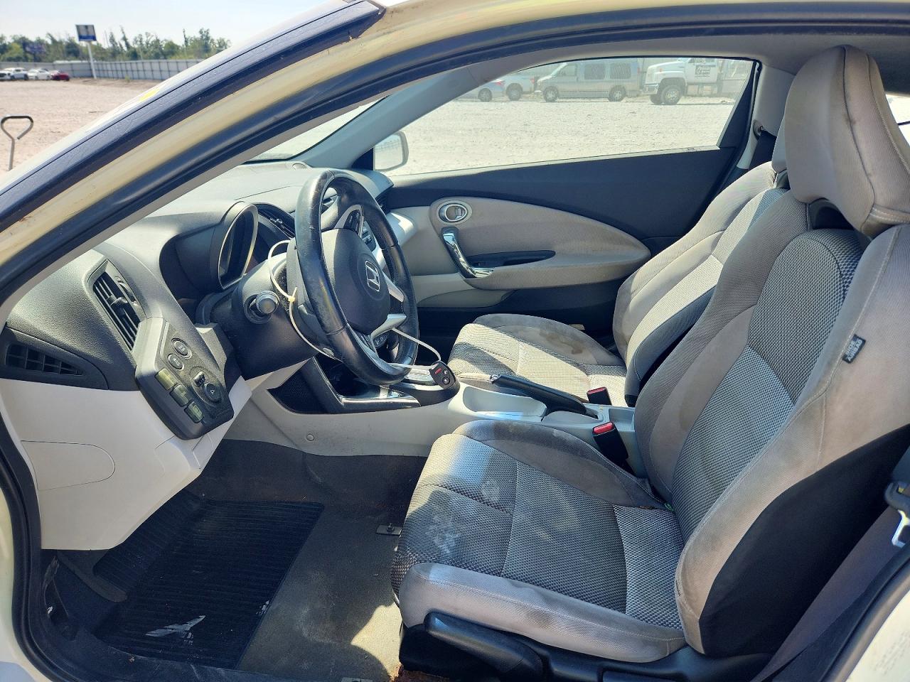 2011 Honda Cr-z Ex White vin: JHMZF1D68BS006547