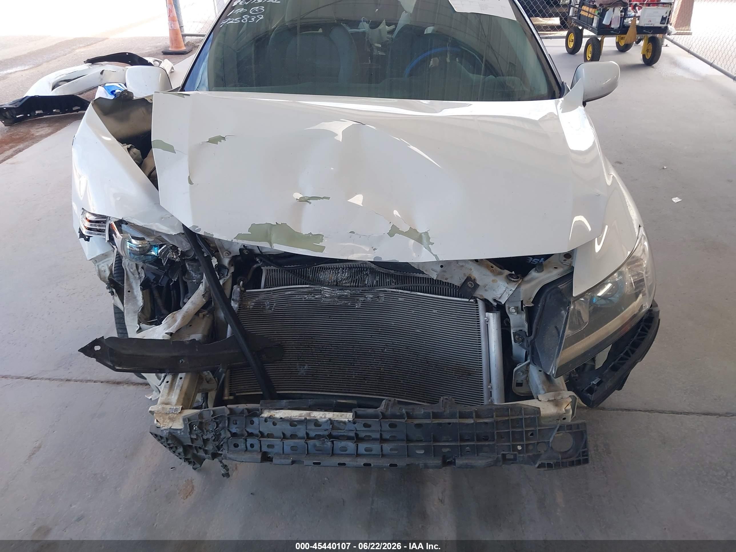 2011 Honda Cr-z Ex White vin: JHMZF1D68BS009366
