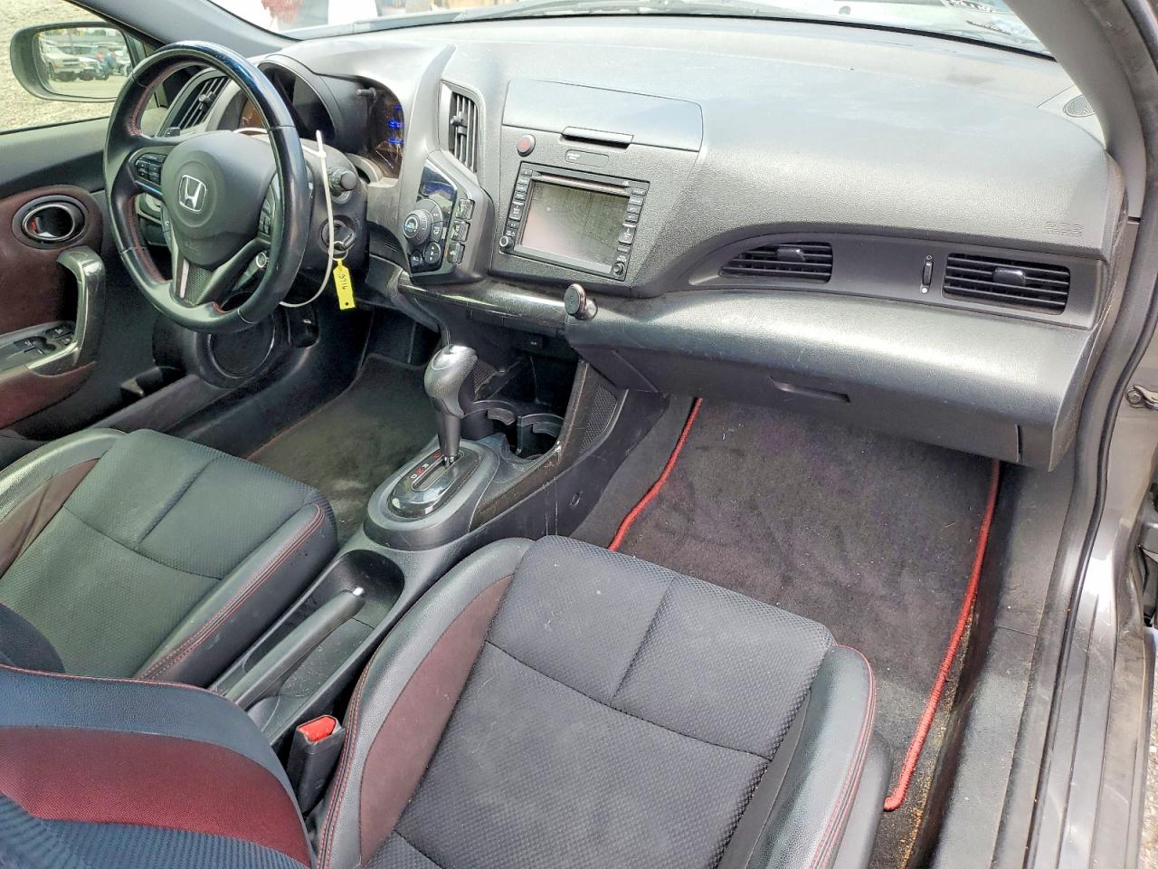 2013 Honda Cr-z Ex Gray vin: JHMZF1D68DS003716