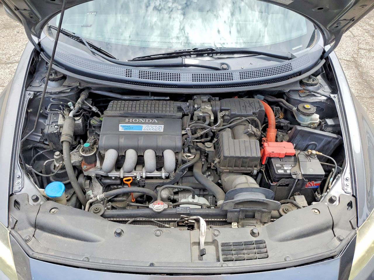 2013 Honda Cr-z Ex Gray vin: JHMZF1D68DS003716
