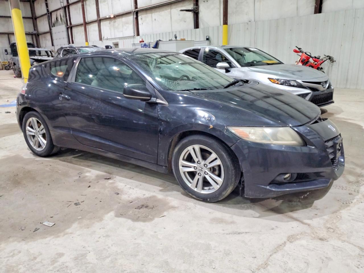 2011 Honda Cr-z Ex Черный vin: JHMZF1D69BS000885