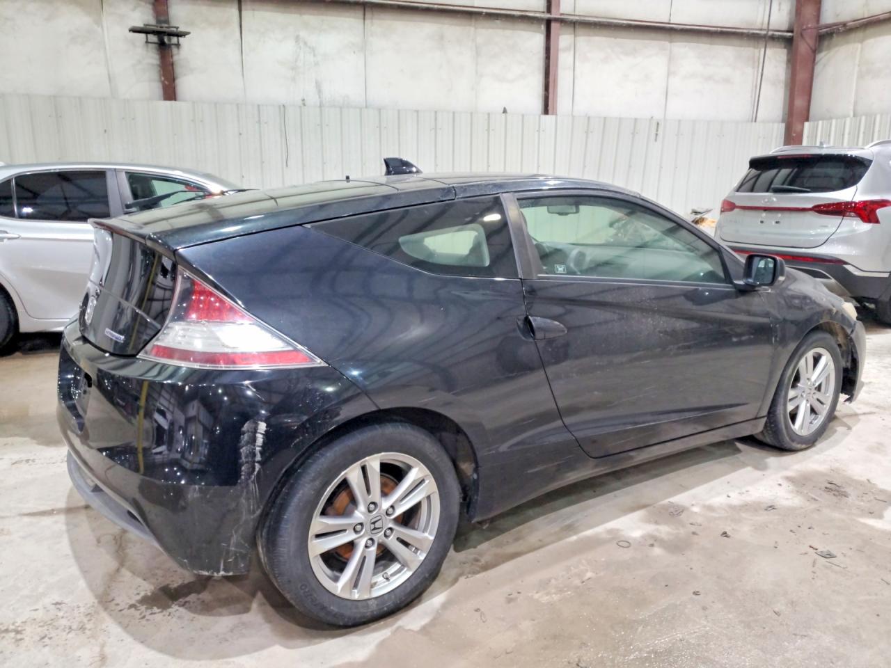 2011 Honda Cr-z Ex Черный vin: JHMZF1D69BS000885