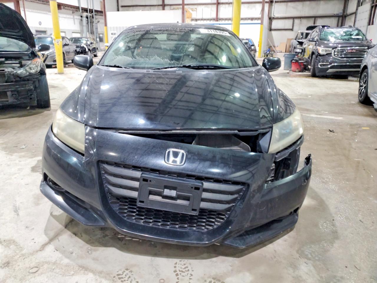 2011 Honda Cr-z Ex Черный vin: JHMZF1D69BS000885