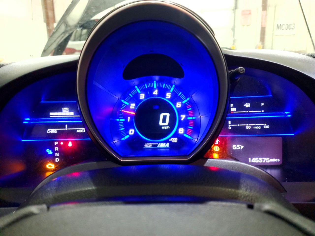 2011 Honda Cr-z Ex Черный vin: JHMZF1D69BS000885