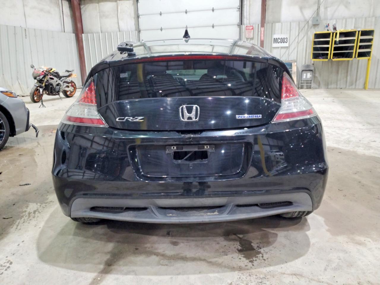 2011 Honda Cr-z Ex Черный vin: JHMZF1D69BS000885
