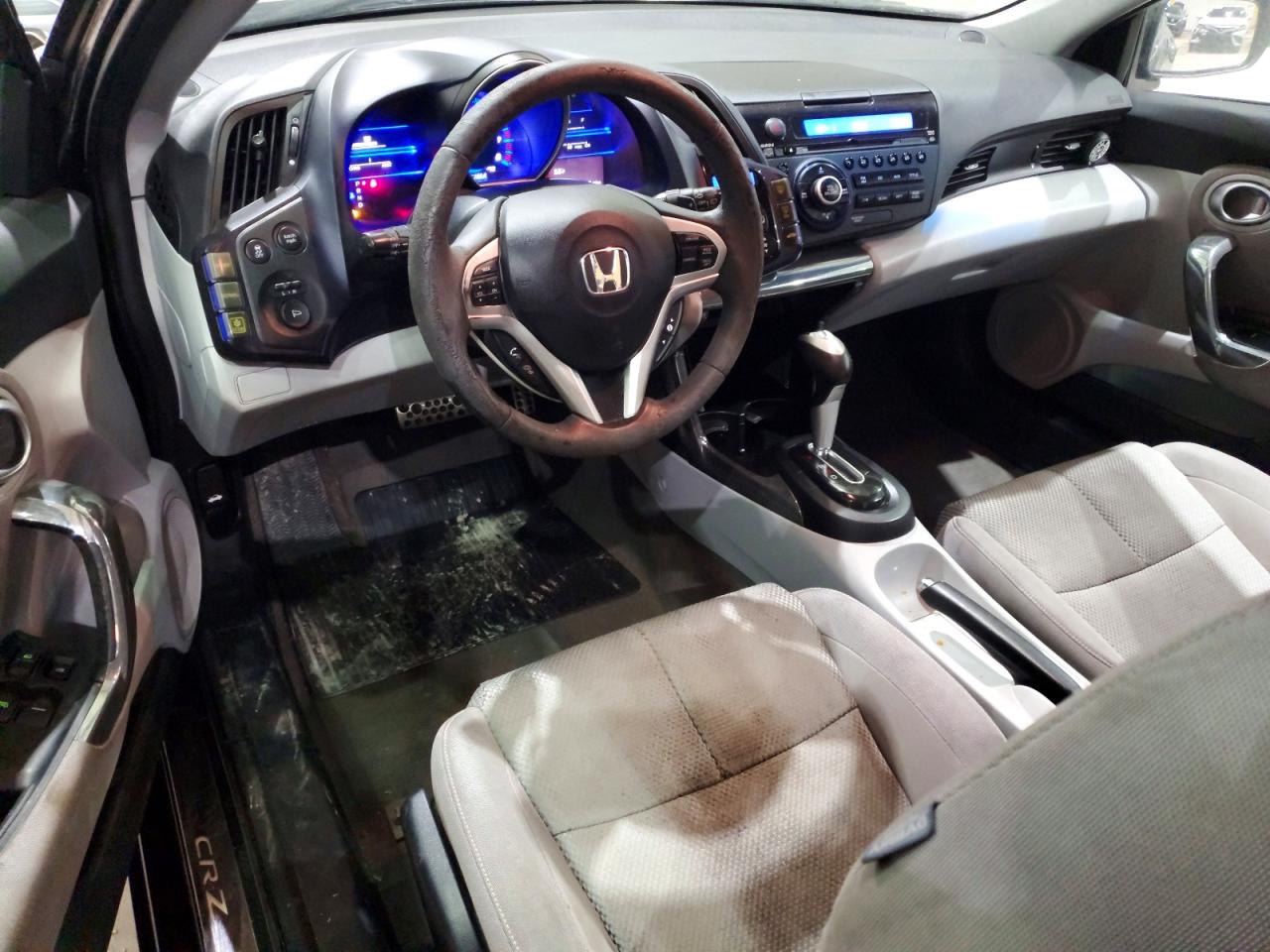 2011 Honda Cr-z Ex Черный vin: JHMZF1D69BS000885