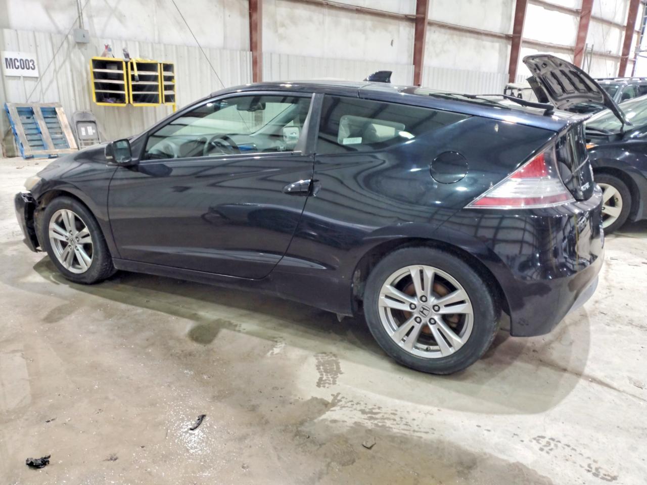 2011 Honda Cr-z Ex Черный vin: JHMZF1D69BS000885