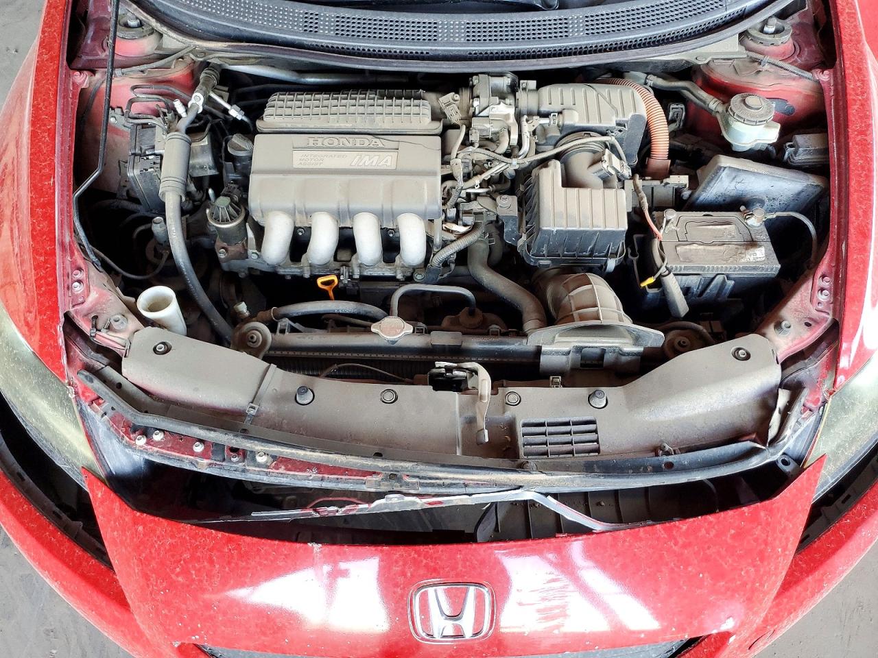 2011 Honda Cr-z Ex Red vin: JHMZF1D69BS005309