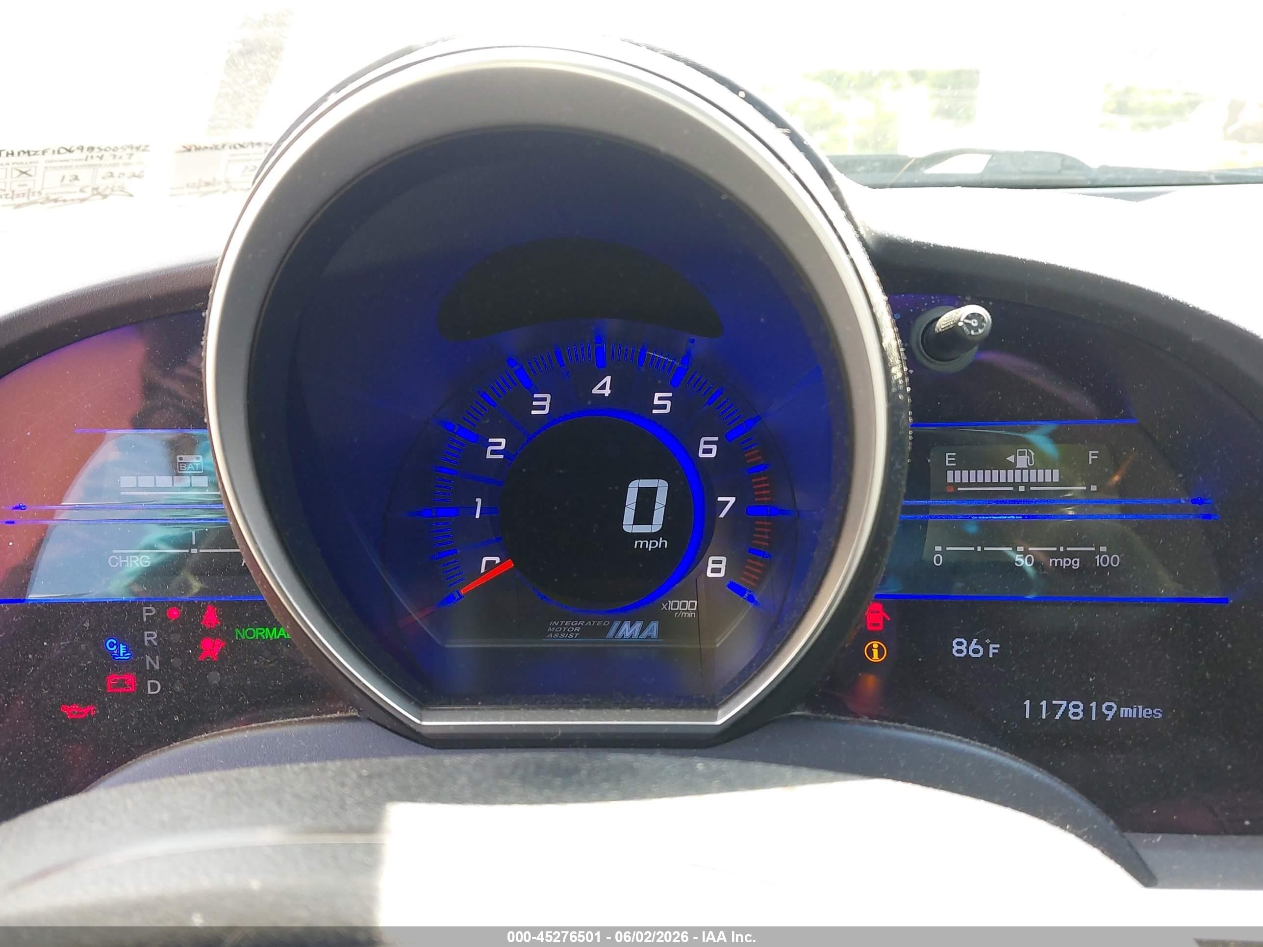 2011 Honda Cr-z Ex Black vin: JHMZF1D69BS005942