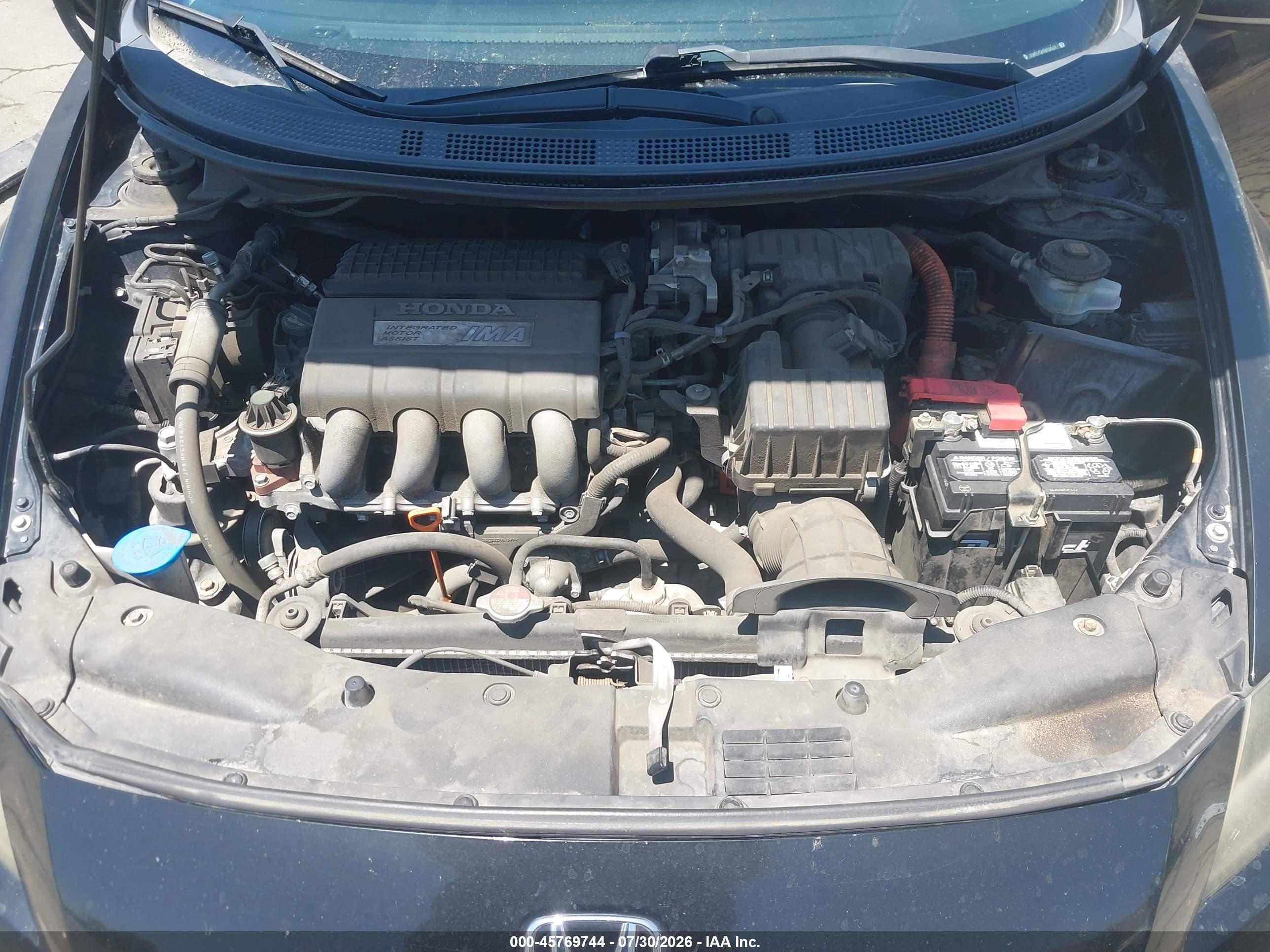 2011 Honda Cr-z Ex Черный vin: JHMZF1D69BS008629