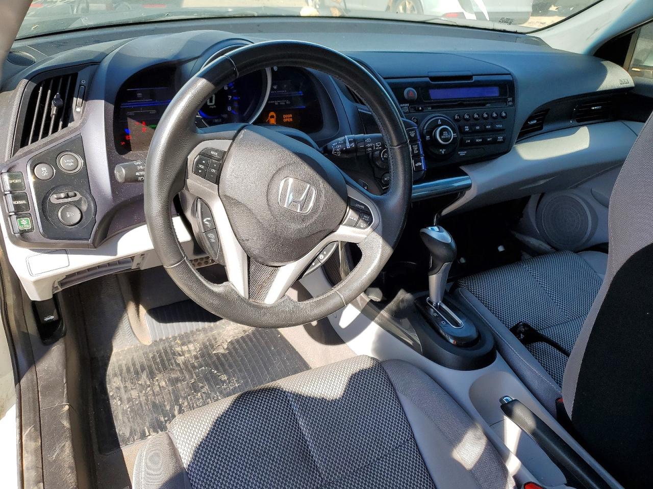 2012 Honda Cr-z Ex White vin: JHMZF1D69CS003481