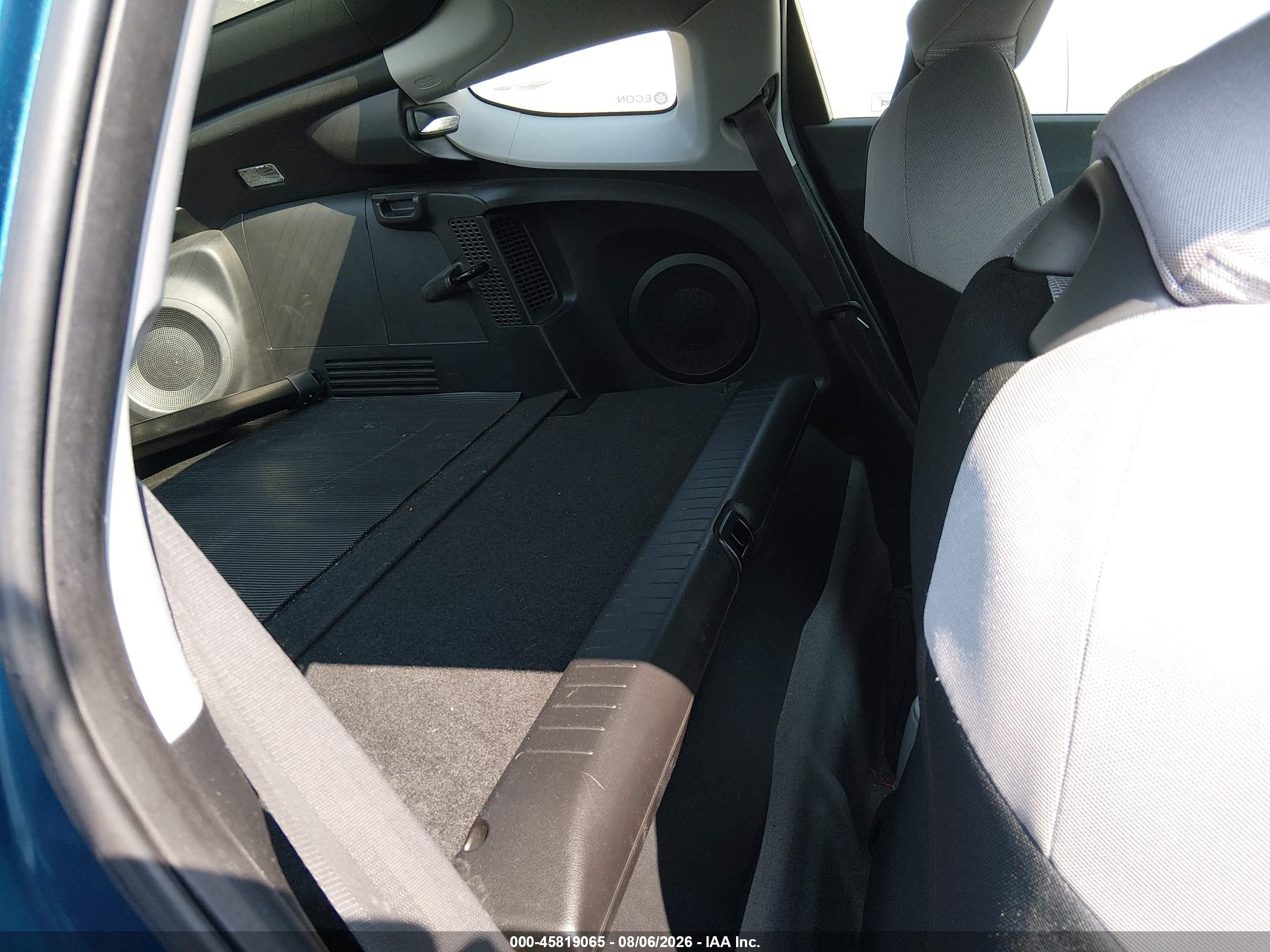 2012 Honda Cr-z Ex Blue vin: JHMZF1D69CS005151