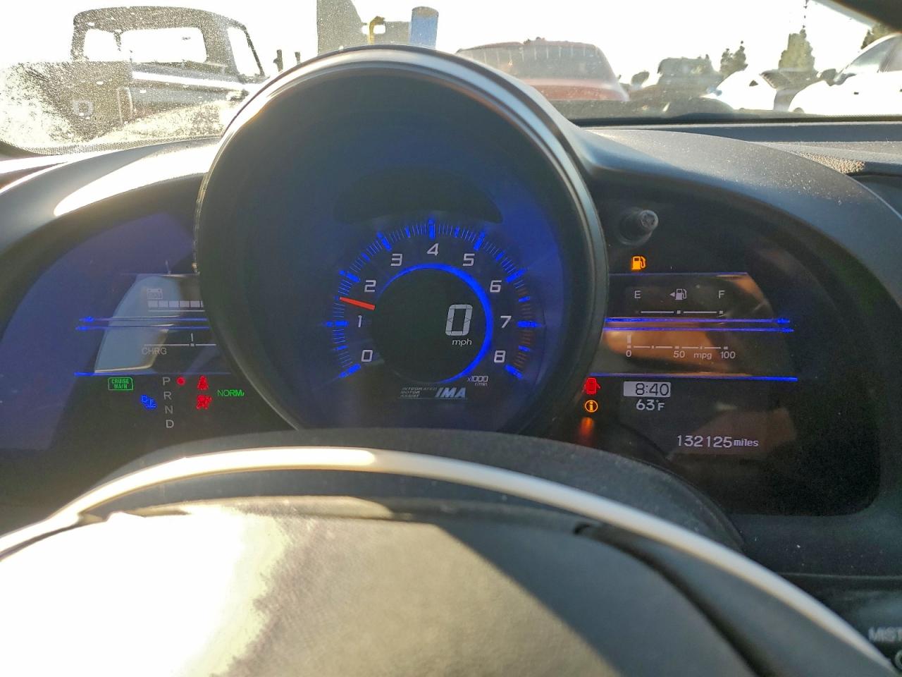 2013 Honda Cr-z Ex Белый vin: JHMZF1D69DS002235