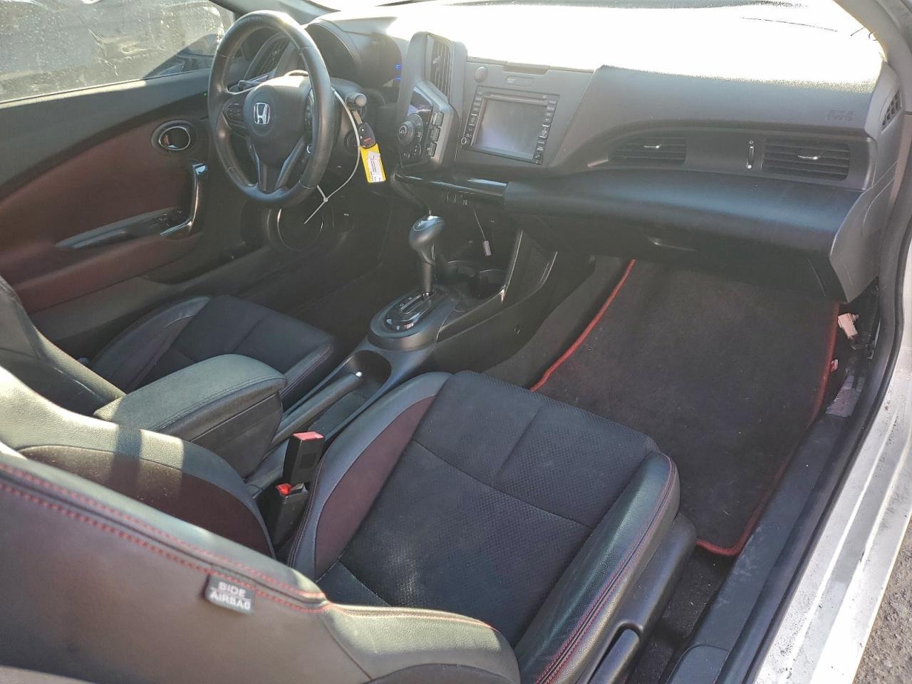 2013 Honda Cr-z Ex Белый vin: JHMZF1D69DS002235