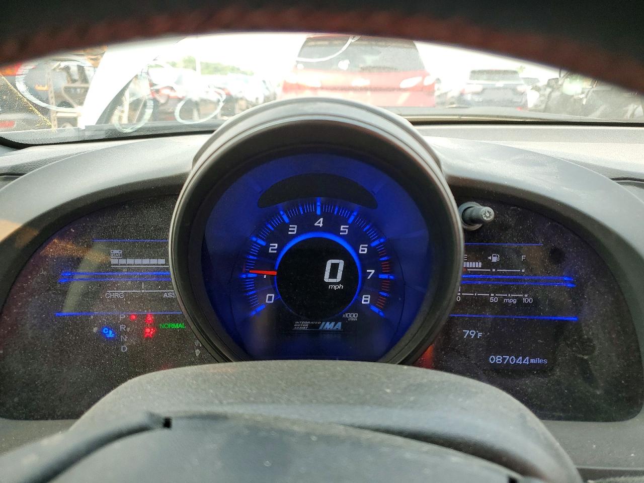 2014 Honda Cr-z Ex Gray vin: JHMZF1D69ES000809