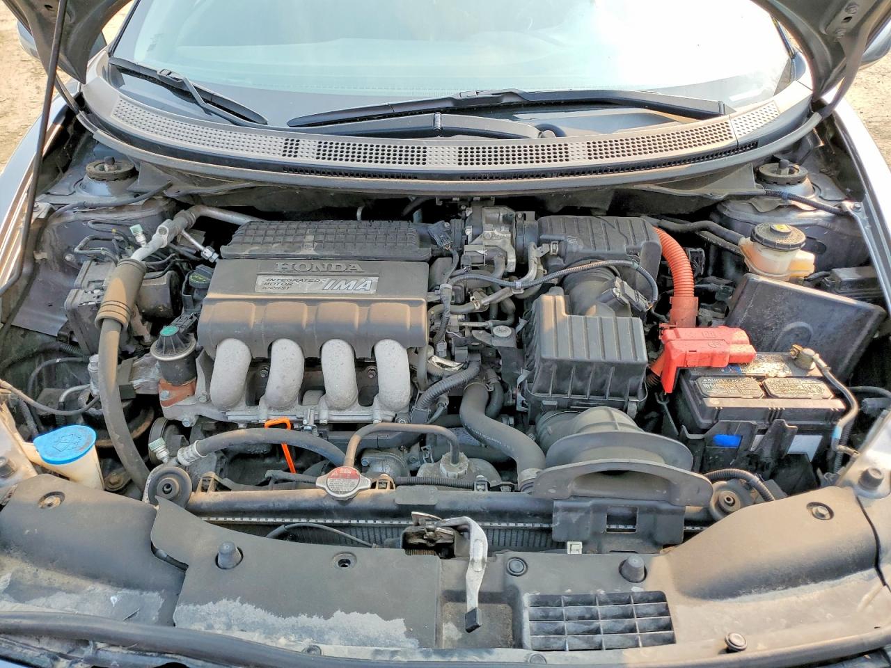 2014 Honda Cr-z Ex Gray vin: JHMZF1D69ES000809