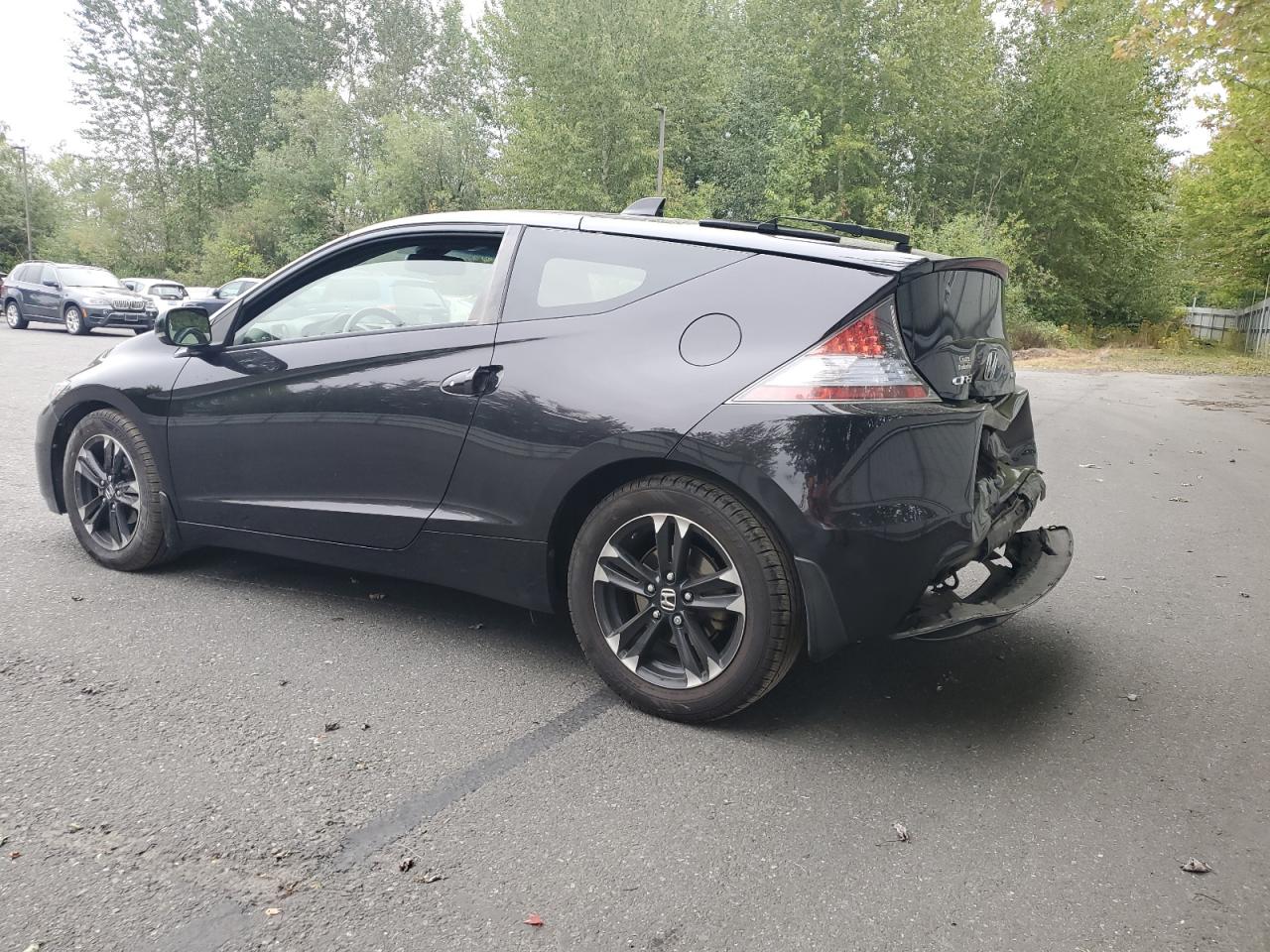 2014 Honda Cr-z Ex Black vin: JHMZF1D69ES003340