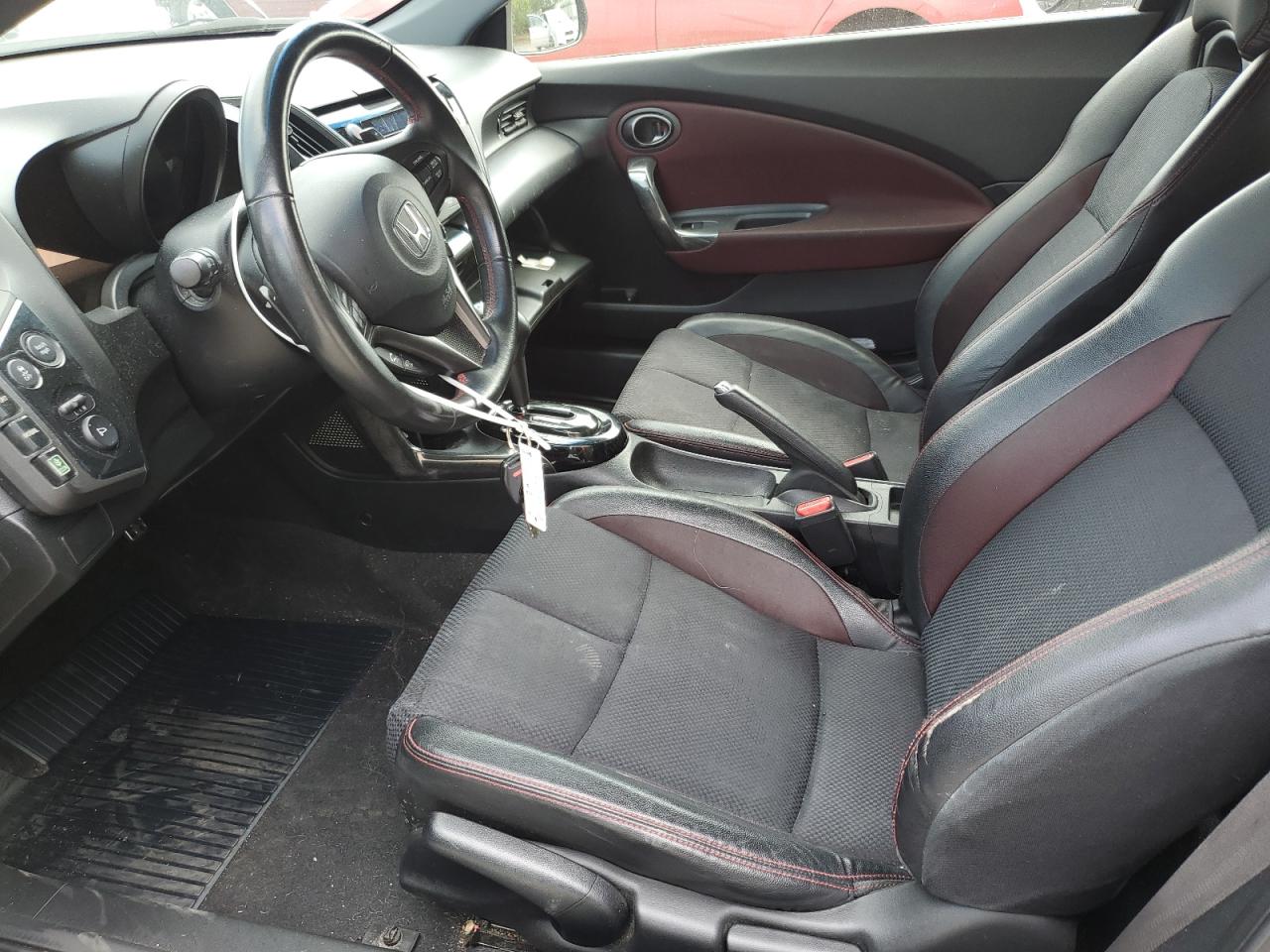 2014 Honda Cr-z Ex Black vin: JHMZF1D69ES003340