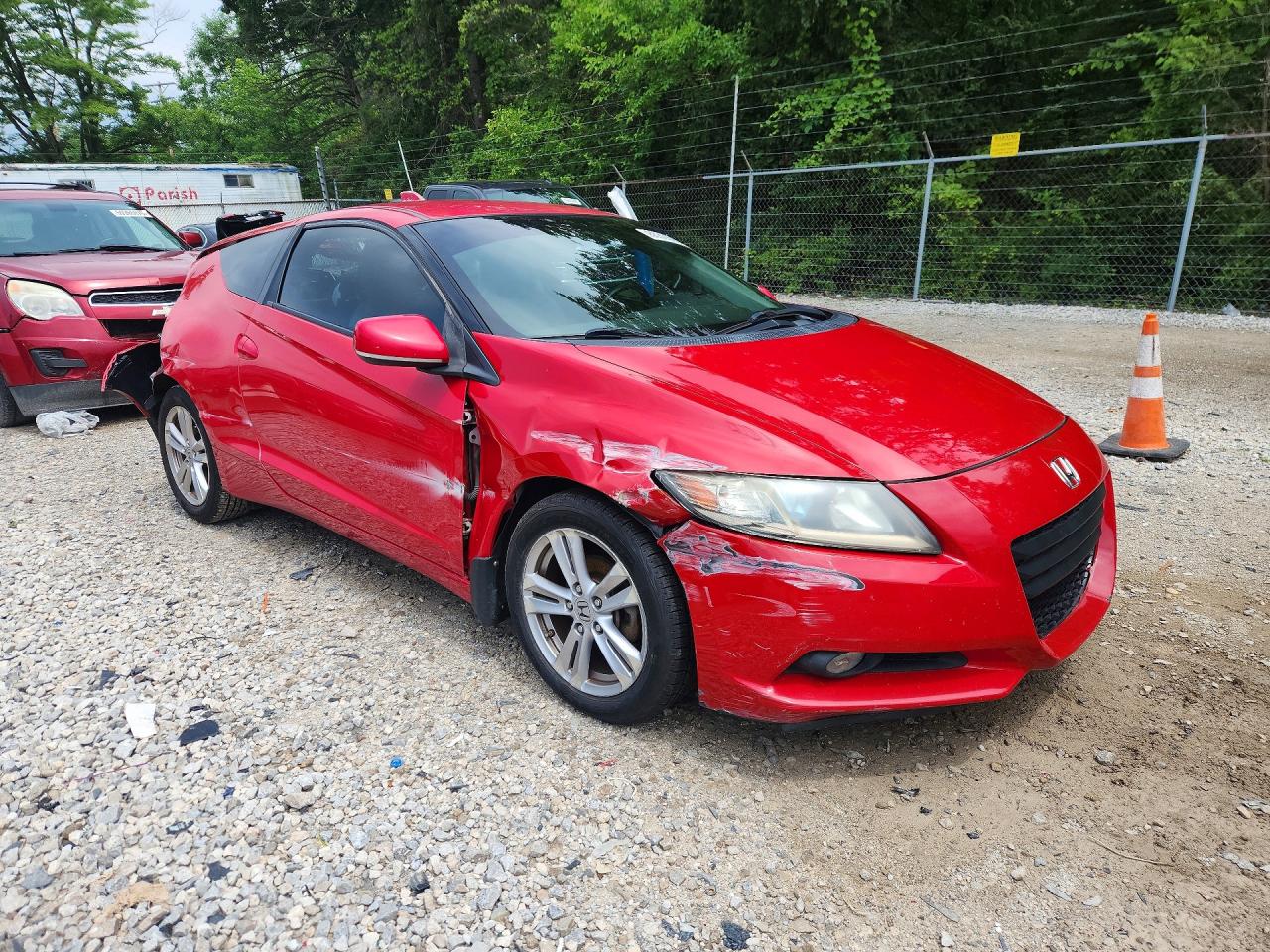 2011 Honda Cr-z Ex Silver vin: JHMZF1D6XBS007604