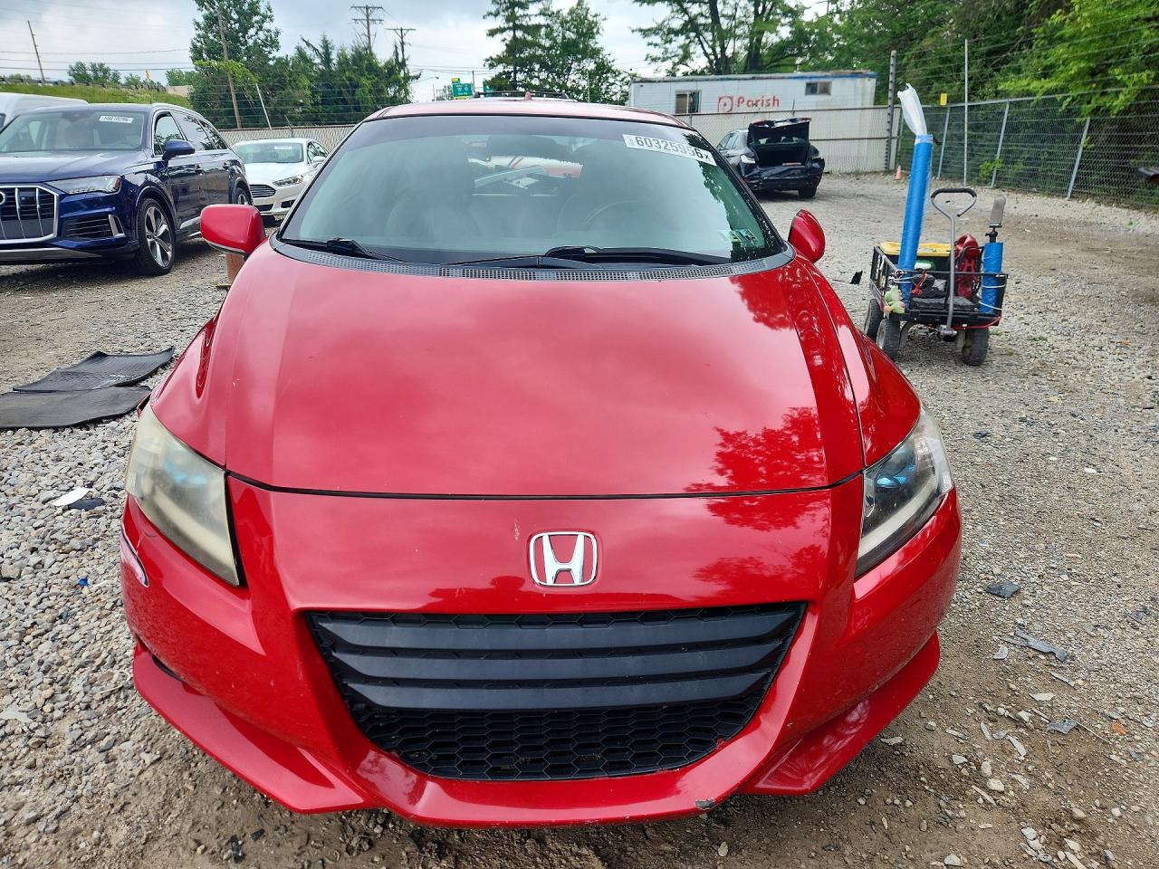 2011 Honda Cr-z Ex Silver vin: JHMZF1D6XBS007604