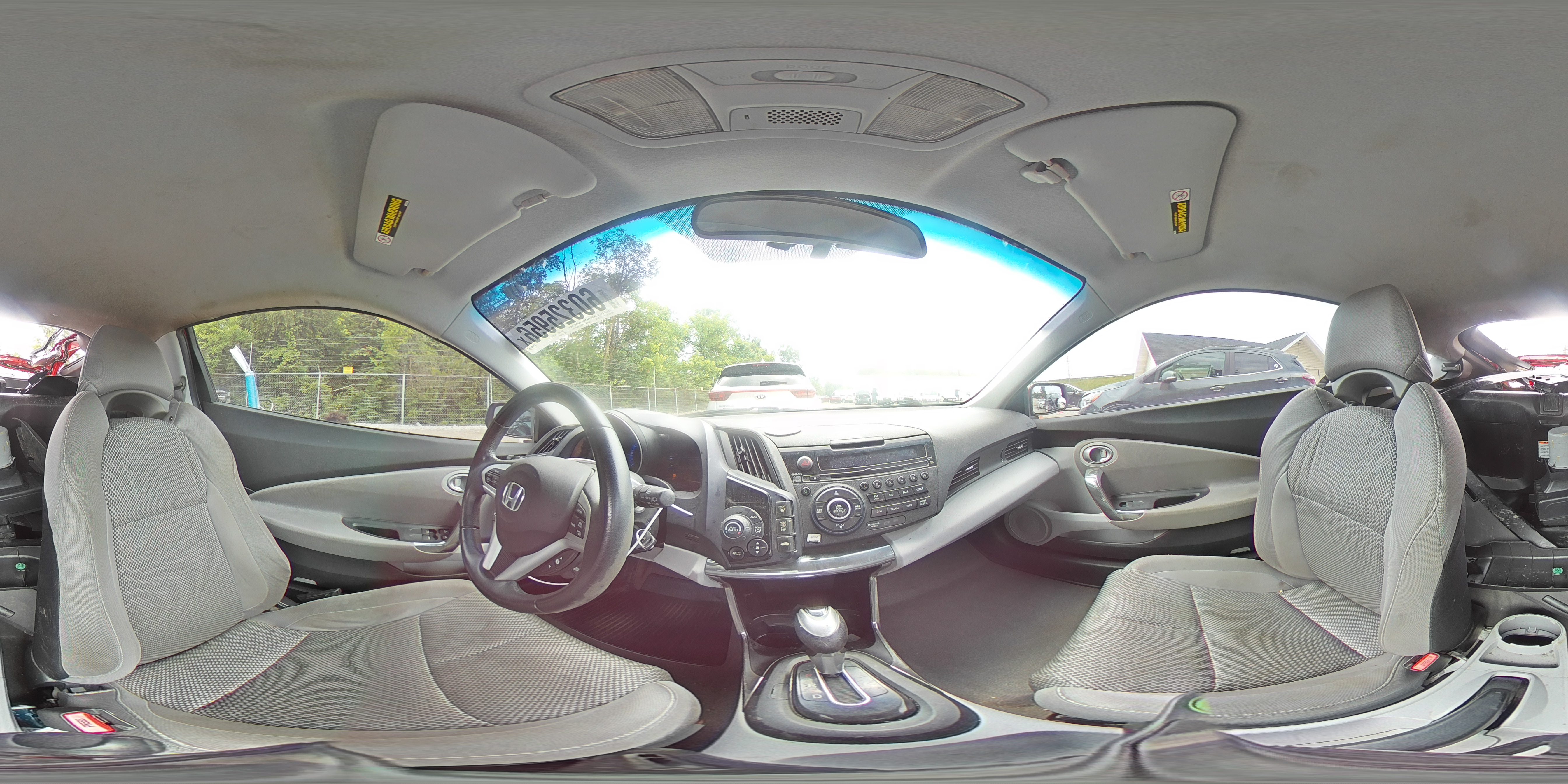 2011 Honda Cr-z Ex Silver vin: JHMZF1D6XBS007604