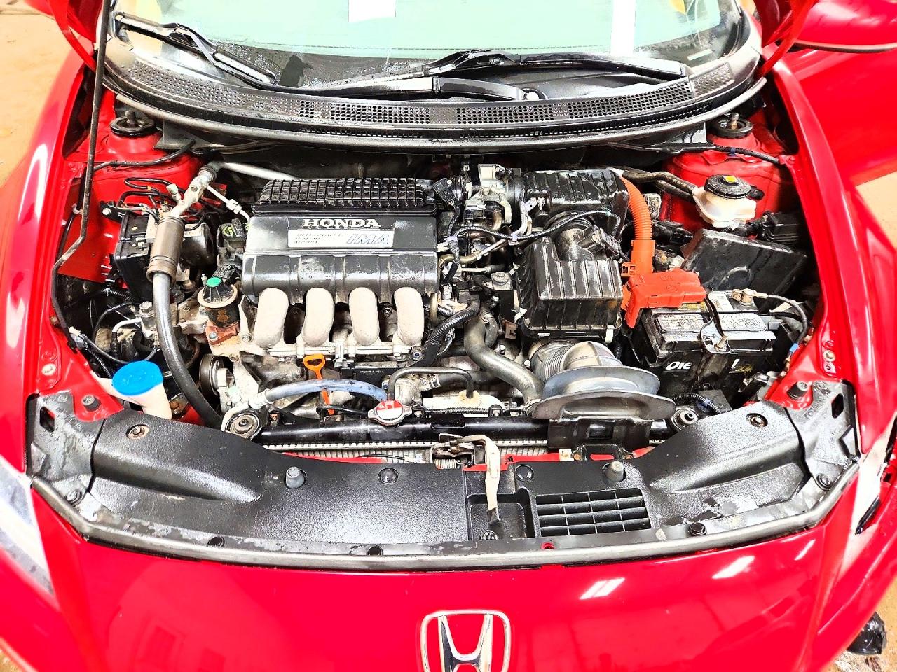 2014 Honda Cr-z Ex Red vin: JHMZF1D6XES000463