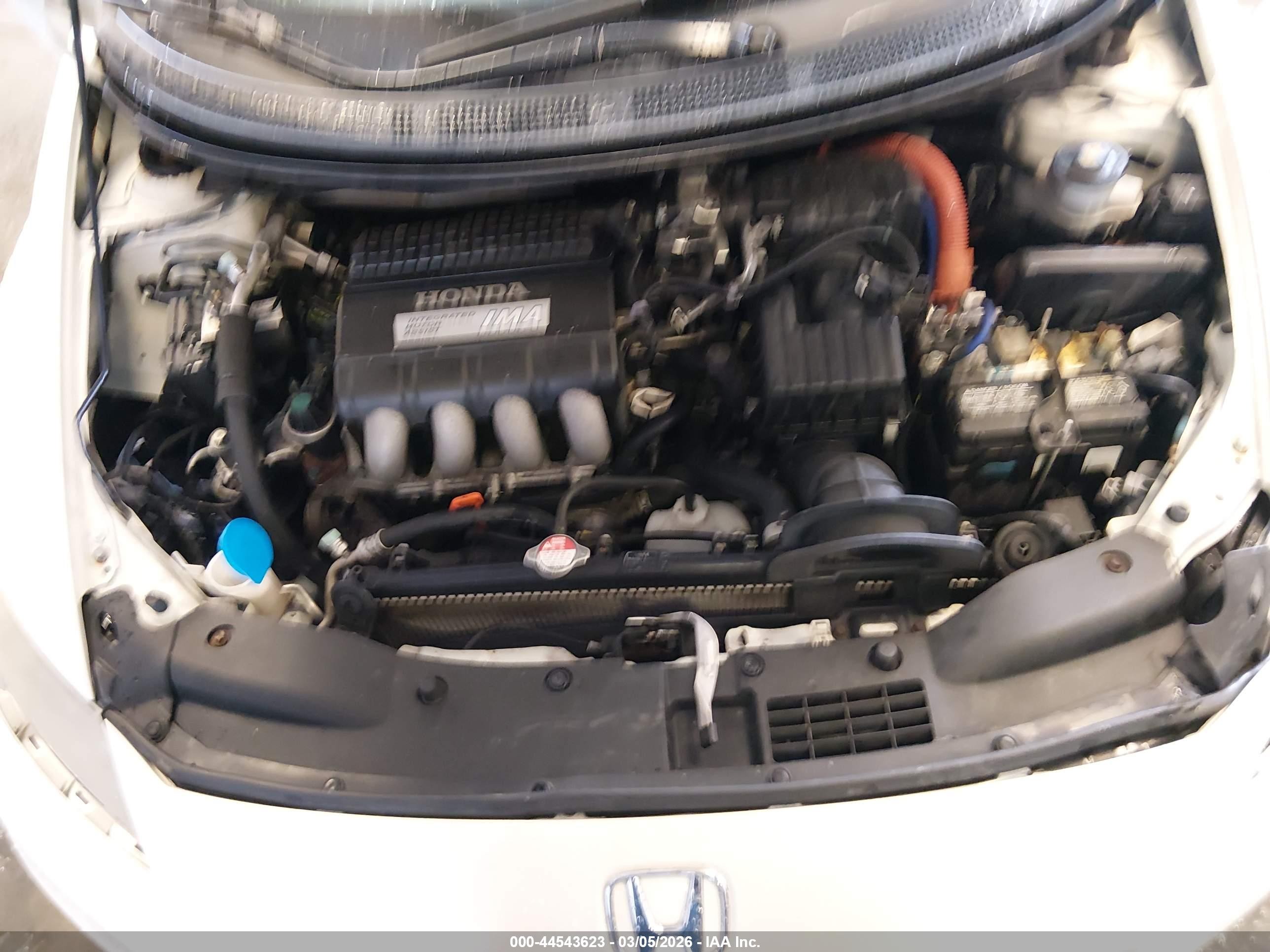 2015 Honda Cr-z Ex White vin: JHMZF1D6XFS001369