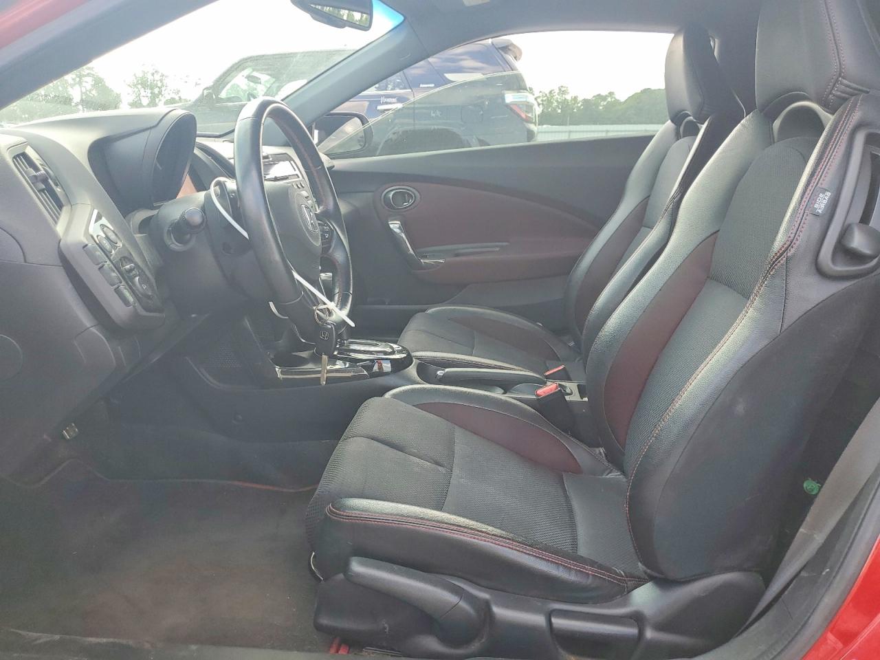 2015 Honda Cr-z Ex Red vin: JHMZF1D6XFS003221