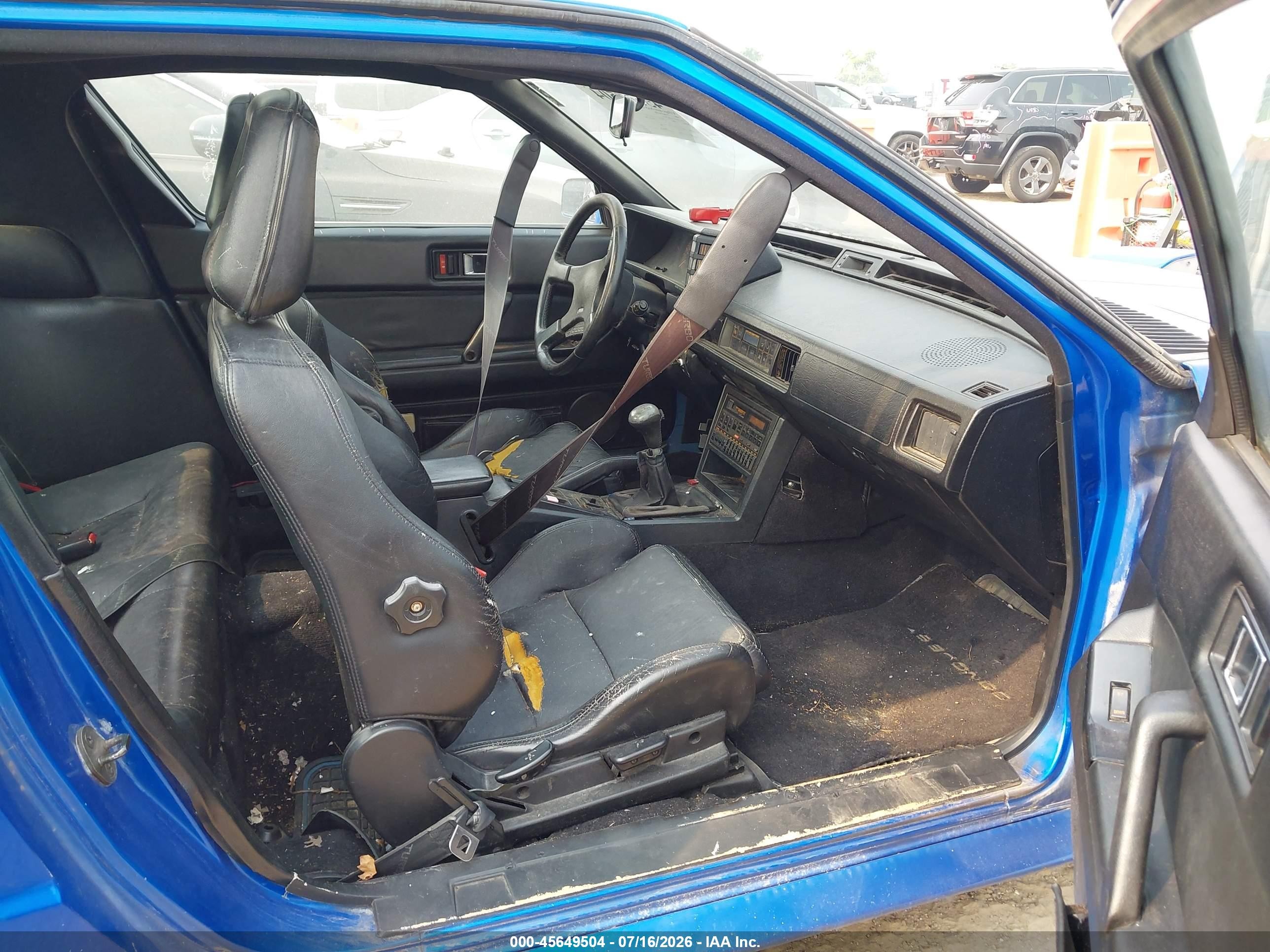1989 Chrysler Conquest Tsi Blue vin: JJ3CC54N9KZ033504
