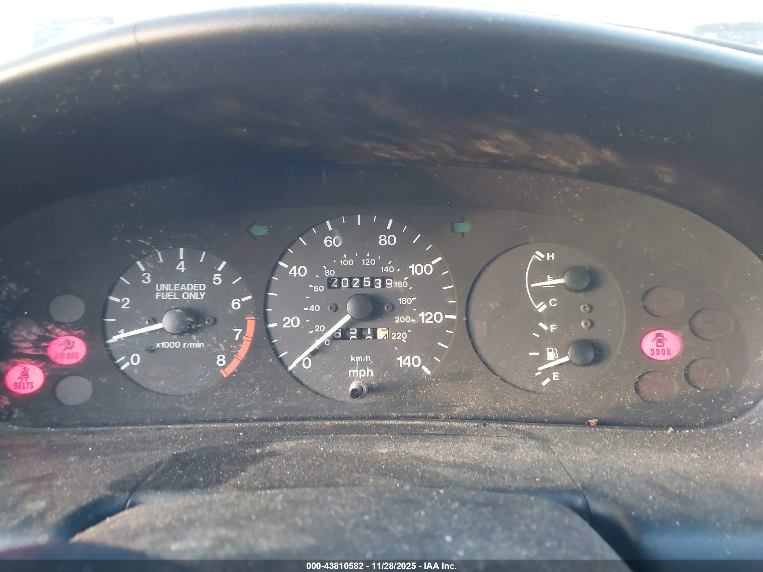 1995 Mazda Protege Dx/lx Blue vin: JM1BA1411S0137501