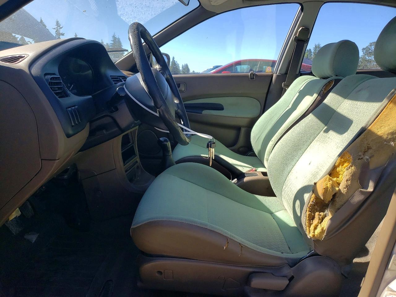 1995 Mazda Protege Dx Tan vin: JM1BA1412S0110758